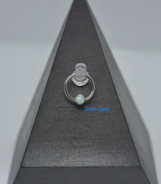 Captive Ring WITH Opal